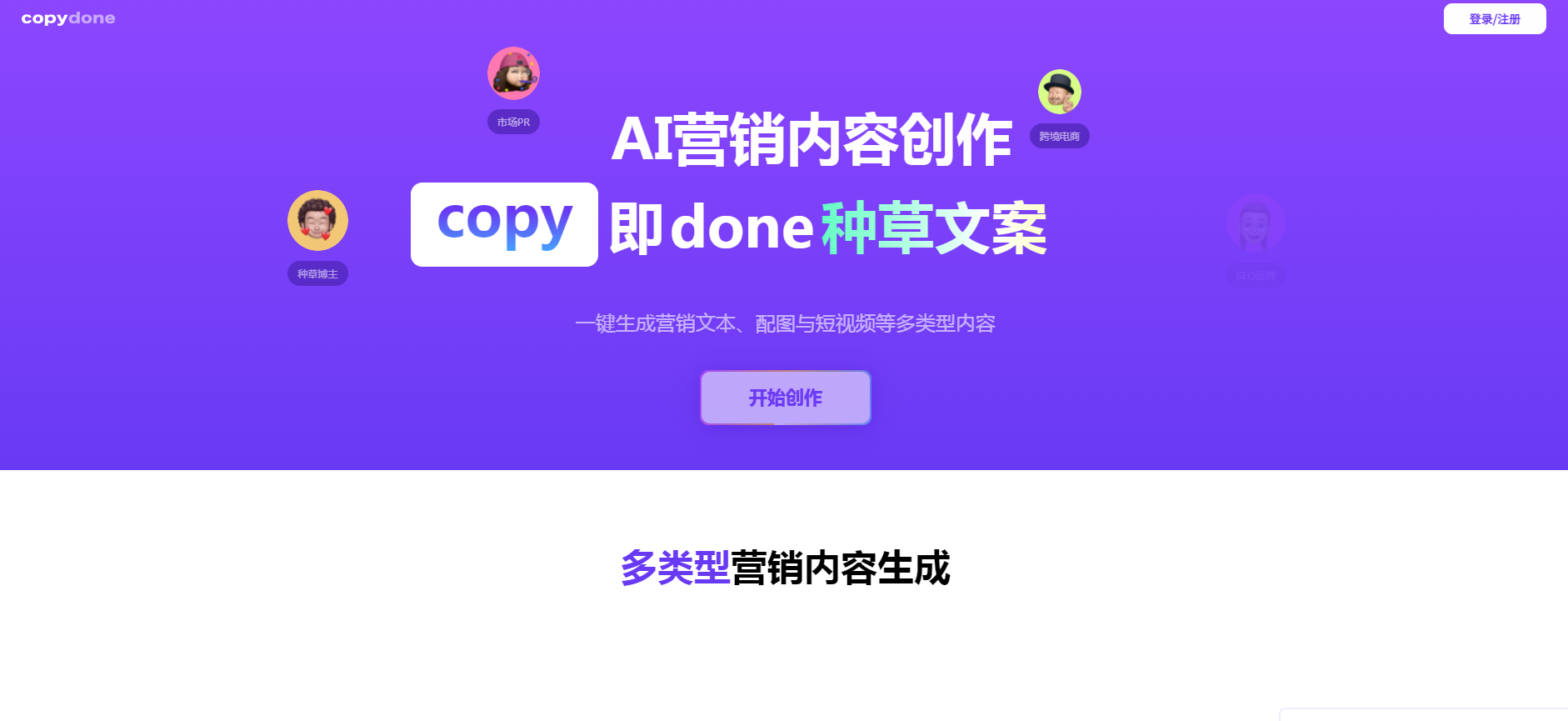 CopyDone 营销文案AI.png CopyDone 营销文案AI.png